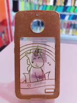 Capa Celular Motorola E4 Brilho Unicórnio Capa Celular Motorola E4 Brilho Unicórnio