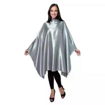 Capa Cetim Prata com Botão Santa Clara