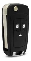 Capa Chave Canivete Gm Chevrolet Cobalt Onix Cruze 3 Botões