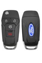 Capa Chave Carcaça Oca Ford Ka 3 Botões + Pânico