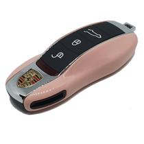 Capa Chave Porsche L+S Rosa com Cromado 911 Cayman Cayenne Capa Chave Porsche L+S Rosa com Cromado 911 Cayman Cayenne