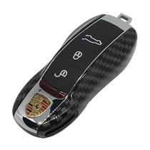 Capa Chave Porsche Lat Efeito Fibra De Carbono Panamera 911
