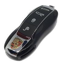 Capa Chave Porsche Lat Preto Metálico 911 Cayman Cayenne Capa Chave Porsche Lat Preto Metálico 911 Cayman Cayenne
