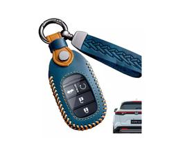 Capa Chave Presença Couro Acessórios Honda Hrv Civic 2023+