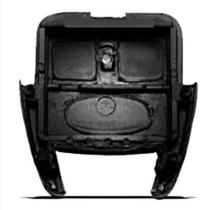 Capa Chave Telecomando Gm - Agile/corsa/celta/prisma/astra 2 cadeados original