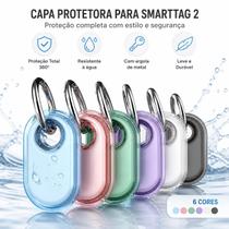 Capa Chaveiro Compatível Com SmartTag 2 a Prova D'água