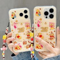Capa ChillnChic IMD com cordão frisado para iPhone 15 Pro Capa ChillnChic IMD com cordão frisado para iPhone 15 Pro