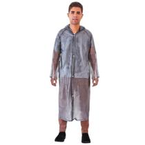 Capa Chuva Com Capuz Pvc Duravel Transparente Alta Qualidade Capa Chuva Com Capuz Pvc Duravel Transparente Alta Qualidade