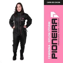 Capa chuva (conjunto) nylon feminina pioneira storm tam-m Capa chuva (conjunto) nylon feminina pioneira storm tam-m