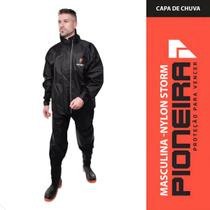 Capa chuva (conjunto) nylon masculina pioneira storm tam-eg