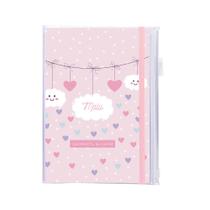 Capa Chuva de Amor Rosa