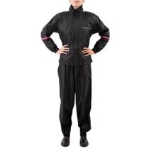 Capa chuva feminina gp tech essence premium preta-rosa 3g-2xl Capa chuva feminina gp tech essence premium preta-rosa 3g-2xl