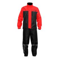 Capa chuva gp tech siena nylon premium preta-vermelha g-l 0789300080294