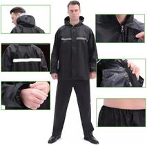 Capa Chuva Jaqueta Calça Motoqueiro Resistente Impermeável -
