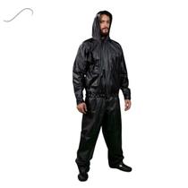 Capa Chuva Moto C/capuz Preta Delta Flex Unissex Impermeável Capa Chuva Moto C/capuz Preta Delta Flex Unissex Impermeável
