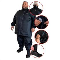 Capa Chuva Moto Impermeavel Pioneira Storm Nylon Plus Size