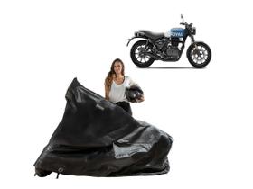 Capa Chuva Moto Royal Enfield Hunter Proteção Total UV Capa Chuva Moto Royal Enfield Hunter Proteção Total UV