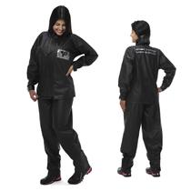 Capa Chuva Motoqueiro Feminina Pvc Impermeável Pp Ao Ex