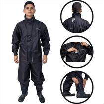 Capa chuva nylon storm masculino preto xg