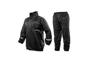 Capa Chuva Passo Bom Nylon Impermeável Preta Tamanho P