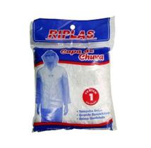 Capa chuva plástico descartavel riplas tam unico