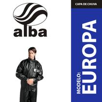 Capa Chuva Roupa Conjunto Motoqueiro Impermeável Flex Alba