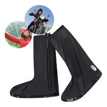 Capa Chuva Sapato Tênis Silicone Calçado Moto Protetor Capa Chuva Sapato Tênis Silicone Calçado Moto Protetor