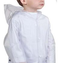 Capa chuva transparente c/ capuz Infantil menino menina Capa chuva transparente c/ capuz Infantil menino menina