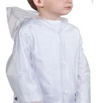 Capa chuva transparente c/ capuz Infantil menino menina Capa chuva transparente c/ capuz Infantil menino menina