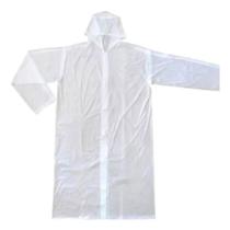 Capa Chuva Transparente Impermeável Pvc Laminado G C/ Capuz Capa Chuva Transparente Impermeável Pvc Laminado G C/ Capuz