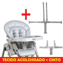 Capa + Cinto Para Cadeira de Refeição Prima Pappa Zero 3 Original - Burigotto Baby Capa + Cinto Para Cadeira de Refeição Prima Pappa Zero 3 Original - Burigotto Baby