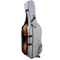 Capa Cinza Orquezz Classic Para Violoncelo 4/4