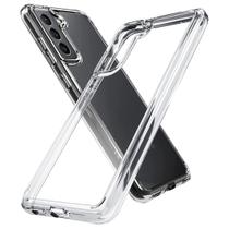Capa Clear Case Hybrid Transparente para Samsung Galaxy S22 Plus 5G 6.6 Polegadas