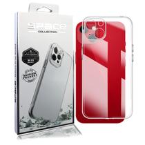 Capa Clear Case + Película DE VIDRO 3D Compatível IPhone 13 Mini 5.42 - Luiza Cell25