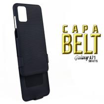 Capa Clip Belt Compatível Galaxy A71 A715 6.7 Suporte Cinto E Mesa + Película De Câmera - Cell In Power25