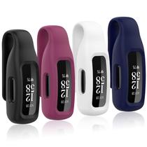 Capa Clip Case, pacote com 4 unidades, compatível com Fitbit Inspire 2/3 da Huadea