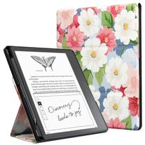 Capa Cobak Stand para Kindle Scribe 10,2" com porta-canetas de couro