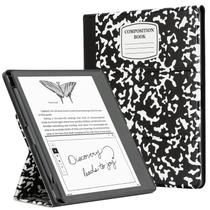 Capa Cobak Stand para Kindle Scribe 10,2" com porta-canetas de couro