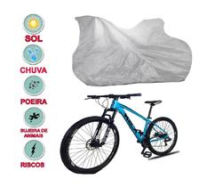 Capa cobrir Bicicleta 100% Impermeável Proteção Total Bezzter