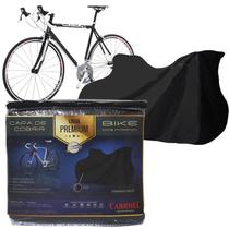 Capa Cobrir Bicicleta Bike Protetora material ecológico Premium Forrada Impermeável até Aro 29 Carrhel