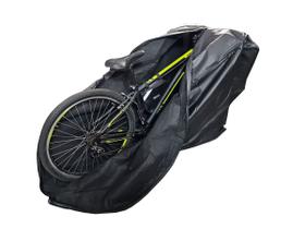 Capa Cobrir Bicicleta Fechamento Total Proteção UV Com Forro