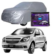 Capa Cobrir Carro AGILE 100% Forrada Armada Force 100% Impermeável Forro Total Protege Sol Chuva Poeira Lona Proteção Automotiva Hatch e Sedan Capa Cobrir Carro AGILE 100% Forrada Armada Force 100% Impermeável Forro Total Protege Sol Chuva Poeira Lona Proteção Automotiva Hatch e Sedan