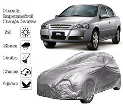 Capa Cobrir Carro Astra Forrada e 100% Impermeável Bezz Protege Sol e Chuva