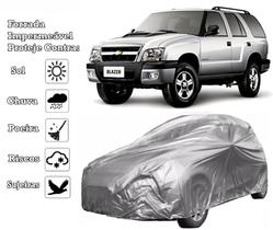 Capa Cobrir Carro Blazer Forrada e 100% Impermeável Bezz Protege Sol e Chuva