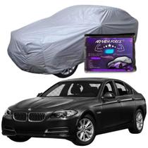 Capa Cobrir Carro BMW 528i 100% Forrada Armada Force 100% Impermeável Forro Total Protege Sol Chuva Poeira Lona Proteção Automotiva