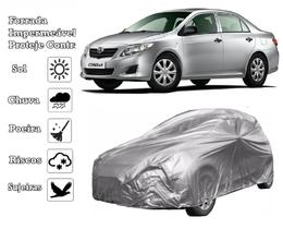 Capa Cobrir Carro Corolla Forrada e 100% Impermeável Proteção sol e chuva - Zna Bezzter