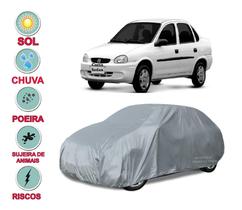 Capa Cobrir Carro Corsa Sedan 100% Impermeável Proteção Capa Cobrir Carro Corsa Sedan 100% Impermeável Proteção
