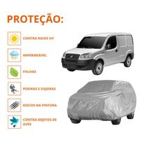 Capa Cobrir Carro Fiat Doblo Com Ótima Proteção Impermeável