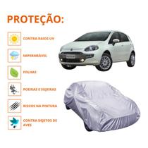 Capa Cobrir Carro Fiat Punto Proteção e Qualidade Impermeável