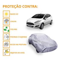 Capa Cobrir Carro Ford New Fiesta Hatch Protege Impermeável